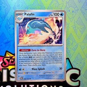 palafin (060/167) - uncommon — pokémon: twilight masquerade
